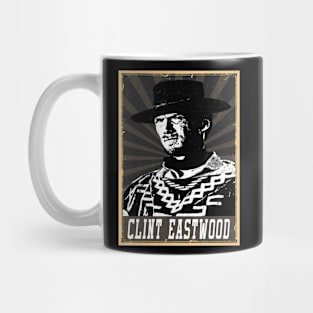 80s Style Clint Eastwood Mug